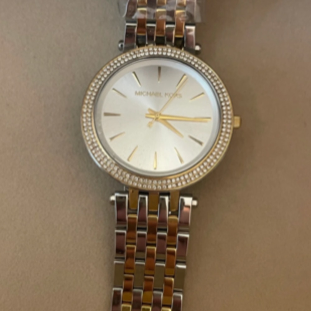 NEW Michael Kors Two-Tone Metal Watch
